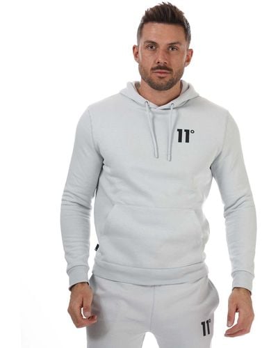 11 Degrees Core Pull Over Hoody - Grey