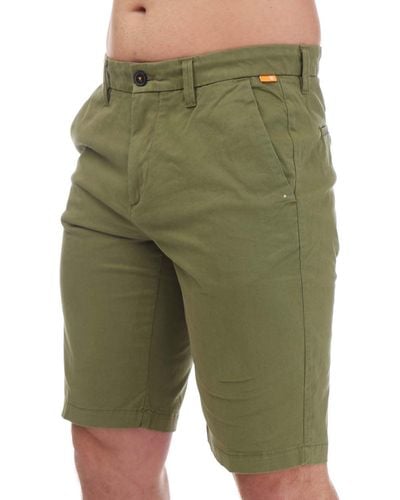 Timberland Twill Chino Shorts - Green