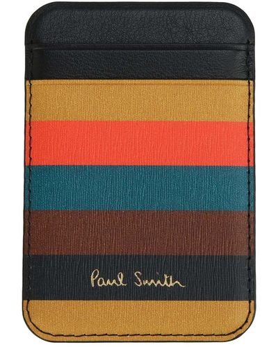 Paul Smith Magsafe Magnetic Iphone Wallet - Orange