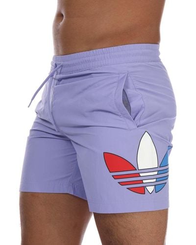 adidas Originals Adicolor Swim Shorts - Purple