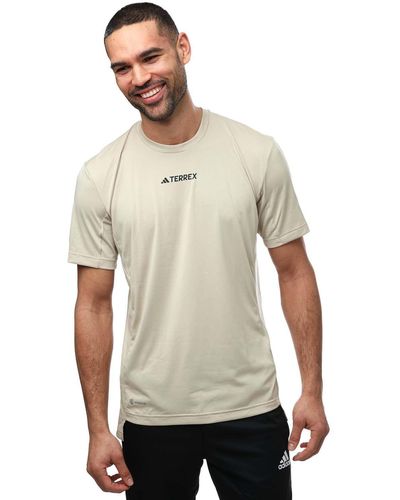 adidas Terrex Mult T-shirt - Natural