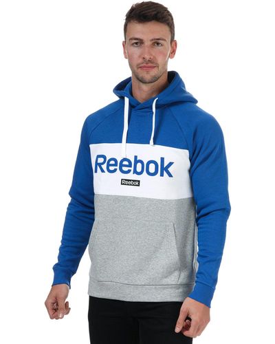 Reebok Training Essentials Linear Logo Hoody - Blue