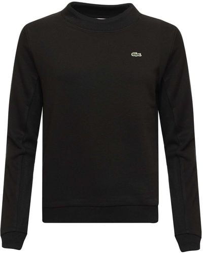 Lacoste Sport Fleece Tennis Sweatshirt - Black