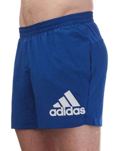 adidas Run It 5 Inch Shorts - Blue