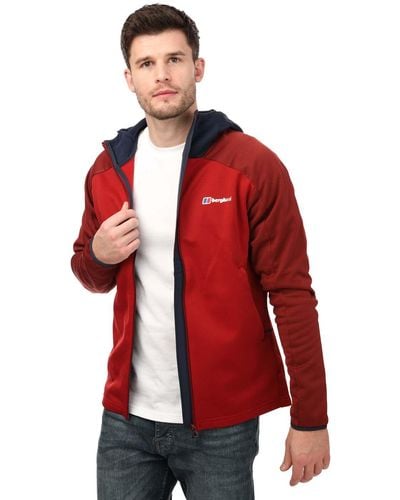 Berghaus Urban Gyber Fleece Jacket - Red