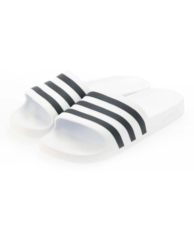 adidas Adilette Aqua Slide Sandals - Blue
