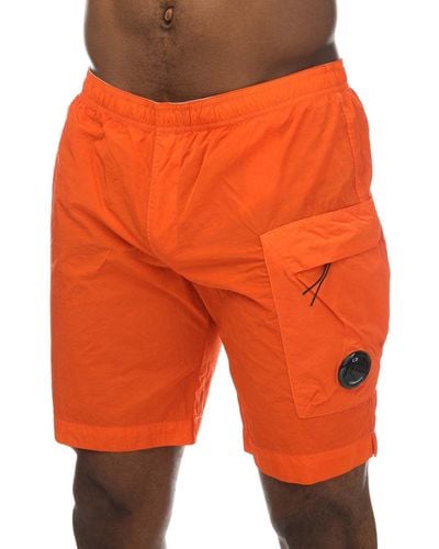 C.P. Company Eco-chrome R Swim Shorts - Orange