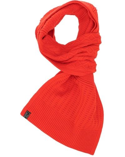 Ted Baker Varsf Knitted Scarf - Red