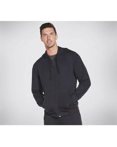 Skechers Go Walk Zipped Hoodie - Blue