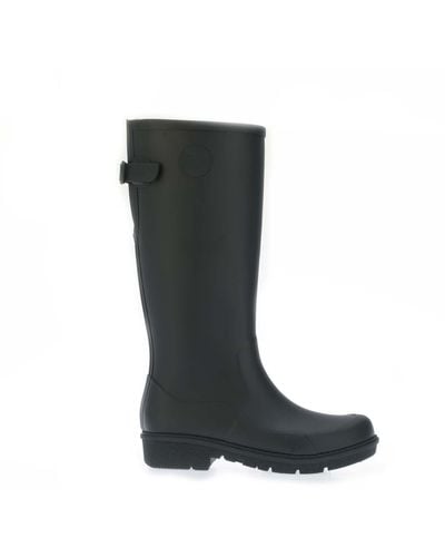 Fitflop Womenss Fit Flop Wonderwelly Tall Wellington Boots - Black