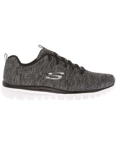 Skechers Graceful - Twisted Fortune Trainers - Brown