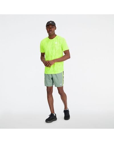 New Balance Q Speed Jacquard T-shirt - Green