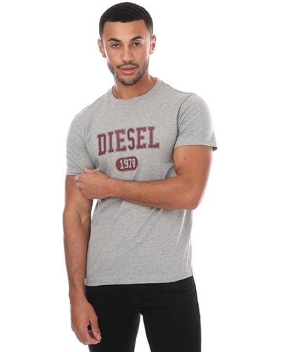 DIESEL T-diegor T-shirt - Grey