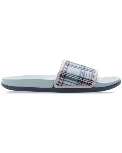 adidas Adilette Comfort Slide Sandals - Blue