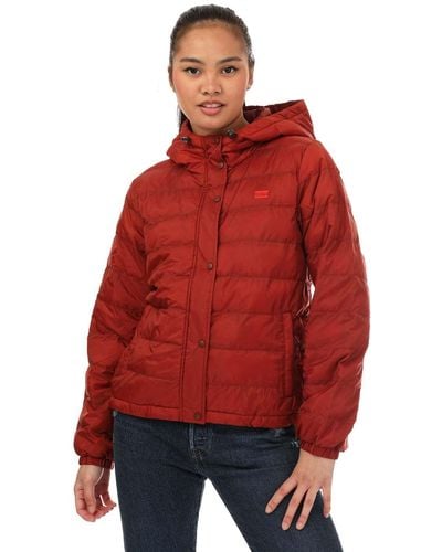Levi's Edie Packable Jacket - Red