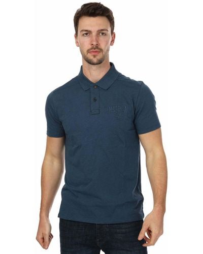 Timberland Ek+ Short Sleeve Polo Shirt - Blue
