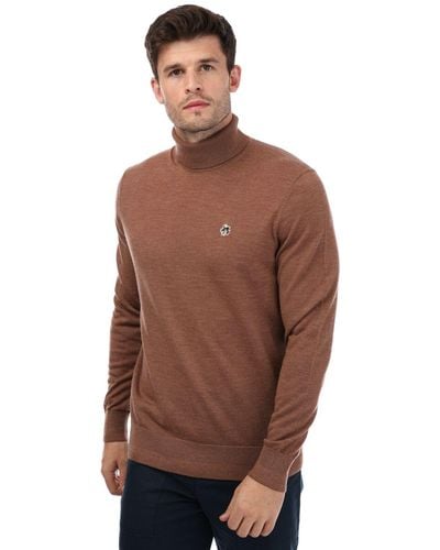 Ted Baker Beckton Core Role Neck - Brown