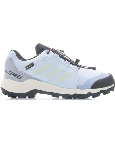adidas Kids Terrex Gore-tex Hiking Shoes - Blue
