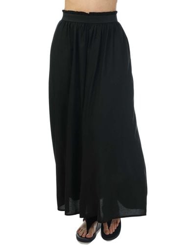 ONLY Paperbag Maxi Skirt - Black
