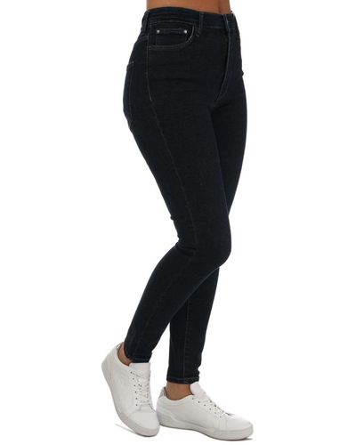 ONLY Iconic High Waist Skinny Jeans - Black