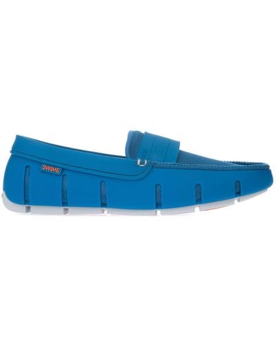 Swims Stride Single Band Keeper Loafers - Blue