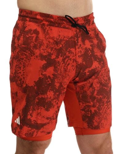 adidas Tennis Paris Heat Rdy Shorts - Red
