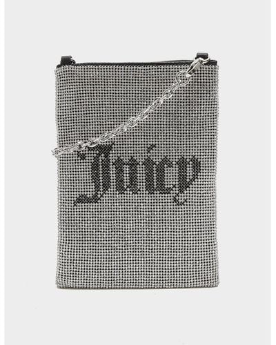 Juicy Couture Diamonte Cross Body Bag - Grey