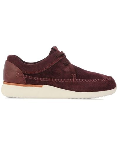 Clarks Tor Track Trainers - Brown