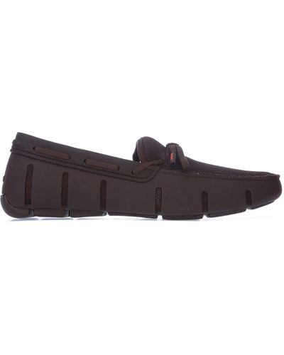 Swims Lace Loafers - Brown