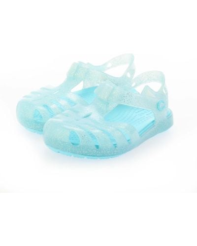 Crocs™ Kids Isabella Glitter Sandal - Blue