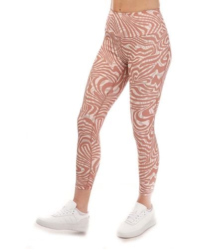 adidas Yoga Essentials Printed 7/8 Leggings - Pink