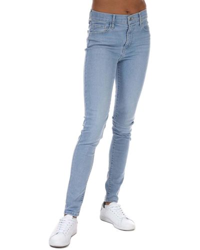 Levi's 720 High Rise Super Skinny Jeans - Blue