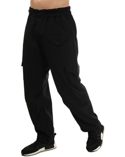 Y-3 Sport Uniform Straight Leg Trousers - Black