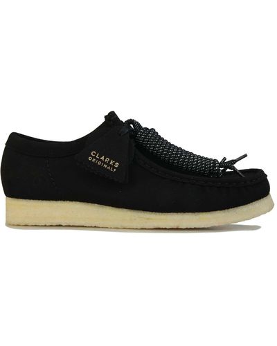 Clarks Wallabee Vegan Shoes - Black