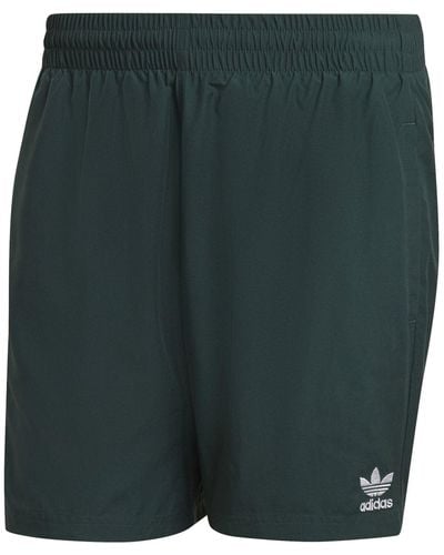 adidas Originals Adicolor Essentails Trefoil Swim Shorts - Green
