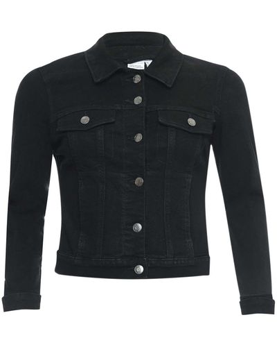 Vero Moda Luna Denim Jacket - Black