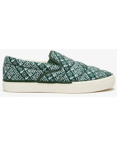 Lacoste Jump Serve Slip On Shoes - Green