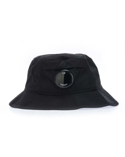 C.P. Company Chrome-r Bucket Hat - Black