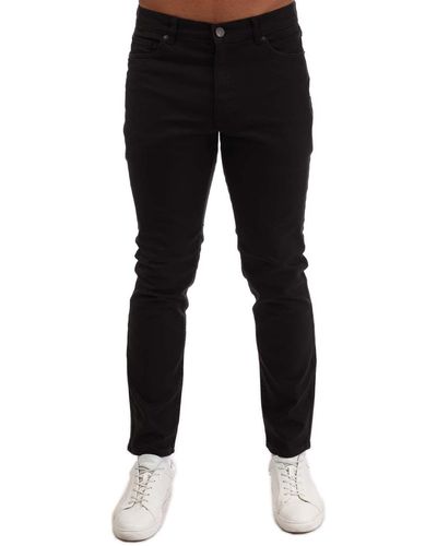 Farah Lawson Regular Fit Stretch Jeans - Black