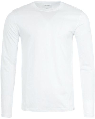 Norse Projects Niels Standard Long Sleeve T-shirt - White