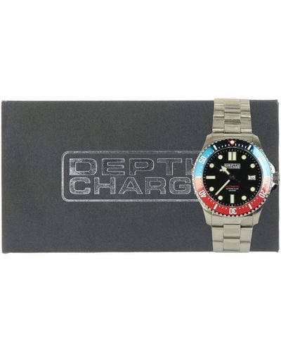 DEPTH CHARGE 41mm Automatic Watch - Metallic