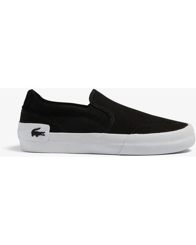 Lacoste L004 Slip On Shoes - Black