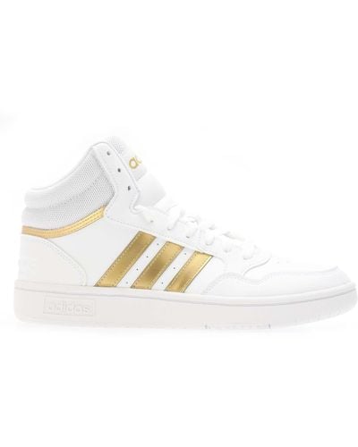 adidas Hoops 3.0 Classic Trainers - White