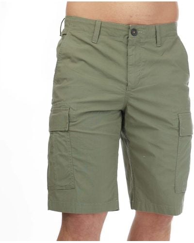 Timberland Outdoor Poplin Cargo Shorts - Green
