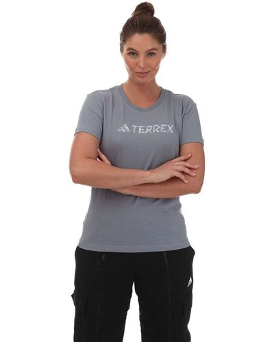 adidas Terrex Classic Logo T-shirt - Grey