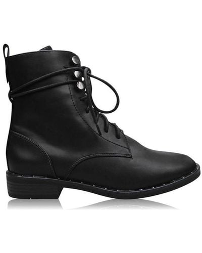 Call It Spring Arleta Ankle Boots - Black