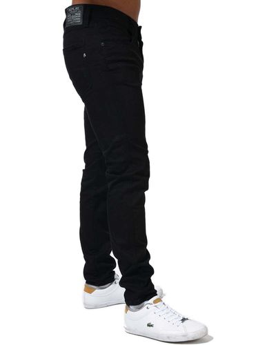 Replay Anbass Slim Fit Stretch Jeans - Black