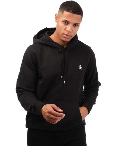 Original Penguin Core Logo Hoody - Black