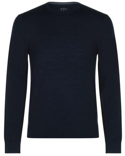Howick Merino Crewneck Sweatshirt - Blue