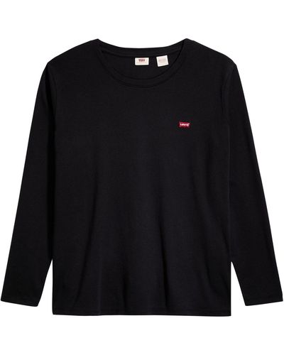 Levi's Levi's S Plus Long Sleeve Baby T-shirt - Black
